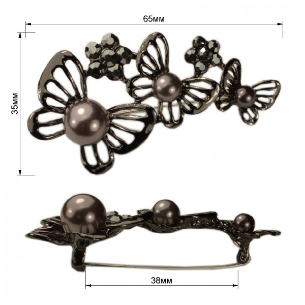 Брошь на булавке